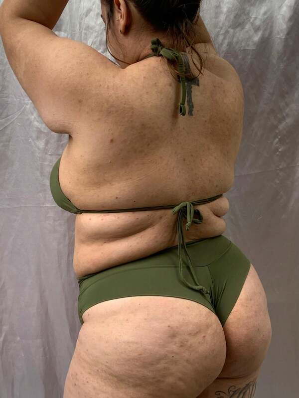 Biquíni Cortininha Cintura Alta Alta Cobertura Plus Size