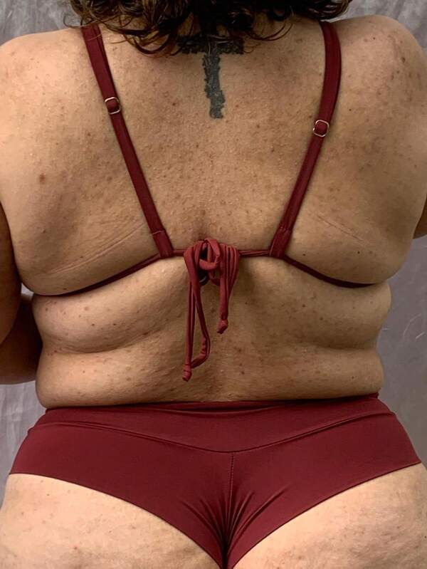 Biquíni Cortininha Cintura Alta Alta Cobertura Plus Size