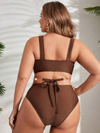 Maiô Engana Mamãe Modelador Com Argolas E Aviamentos Plus Size