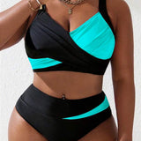 Biquíni Transpassado Sustentação Cintura Alta Plus Size
